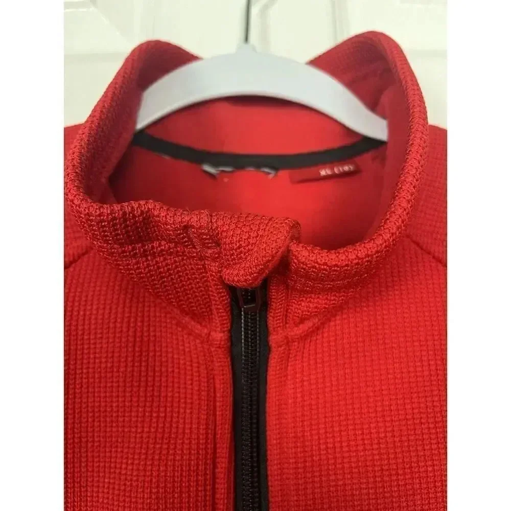 Spyder Athletic  Youth‎ Kids Size XL (l8) Black Red  Full Zip Pockets Fleece